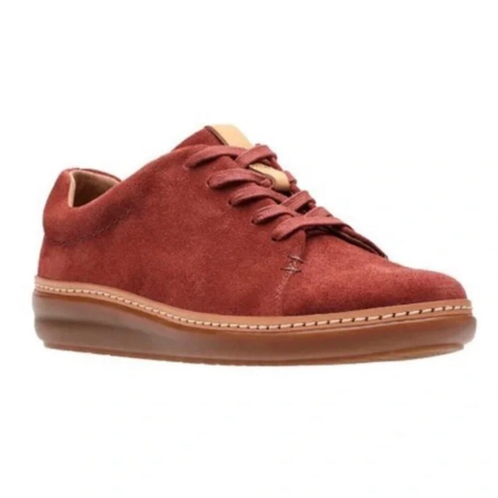 Clarks Amberlee Crest Suede Sneaker Size 10